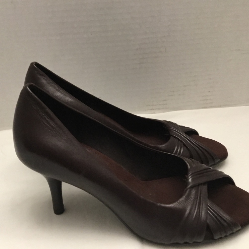 What's What by Aerosols peep toe kitten heels - Picture 5 of 9